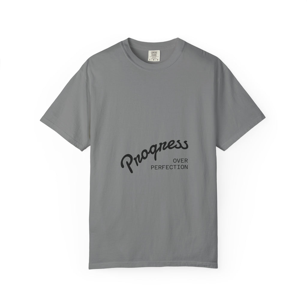 T-Shirt — "Progress Over Perfection" / "Sweet Dreams" Retro Graphic Tee
