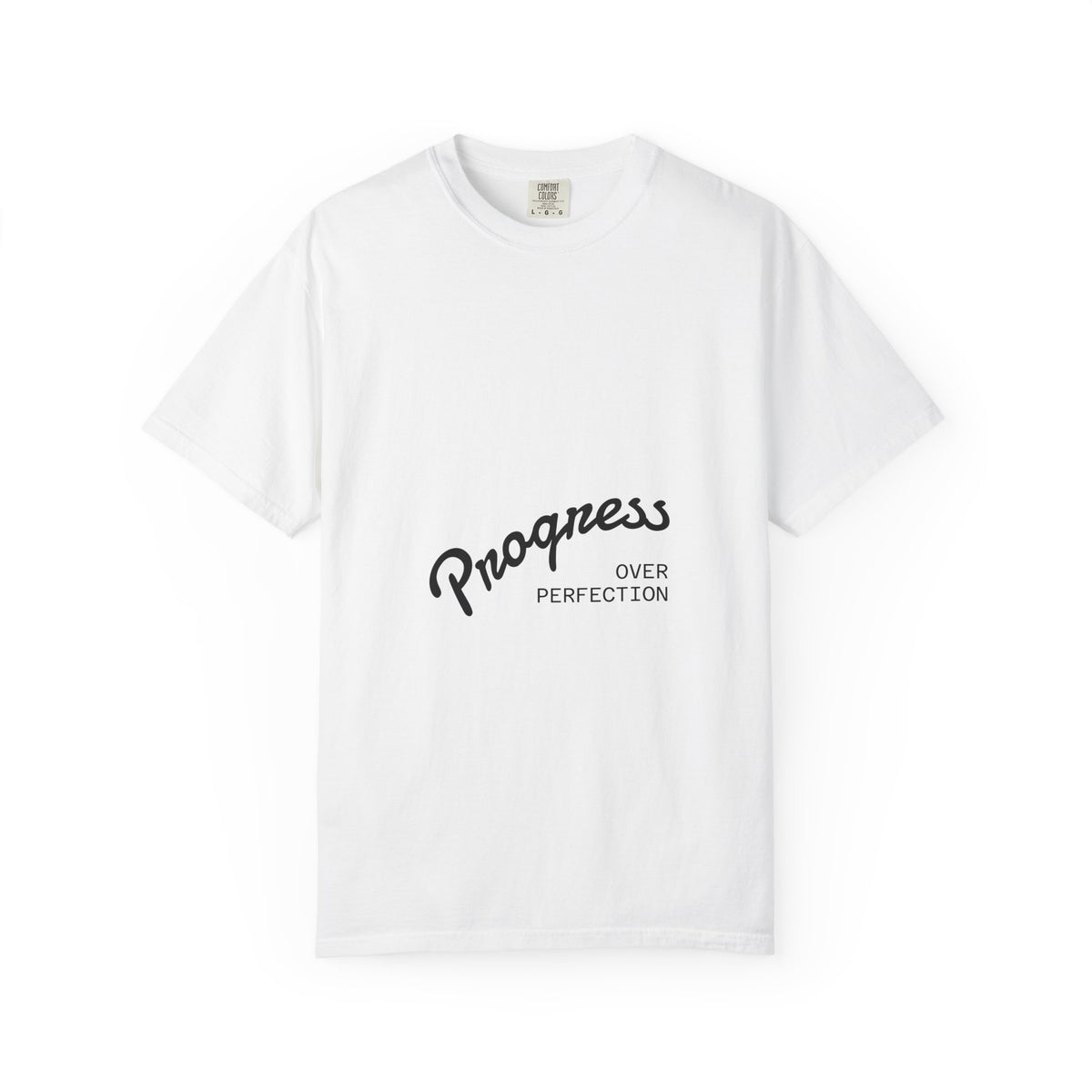 T-Shirt — "Progress Over Perfection" / "Sweet Dreams" Retro Graphic Tee