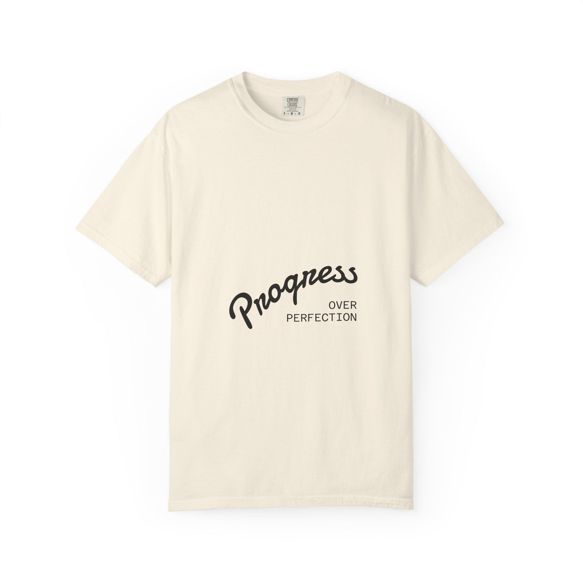 T-Shirt — "Progress Over Perfection" / "Sweet Dreams" Retro Graphic Tee