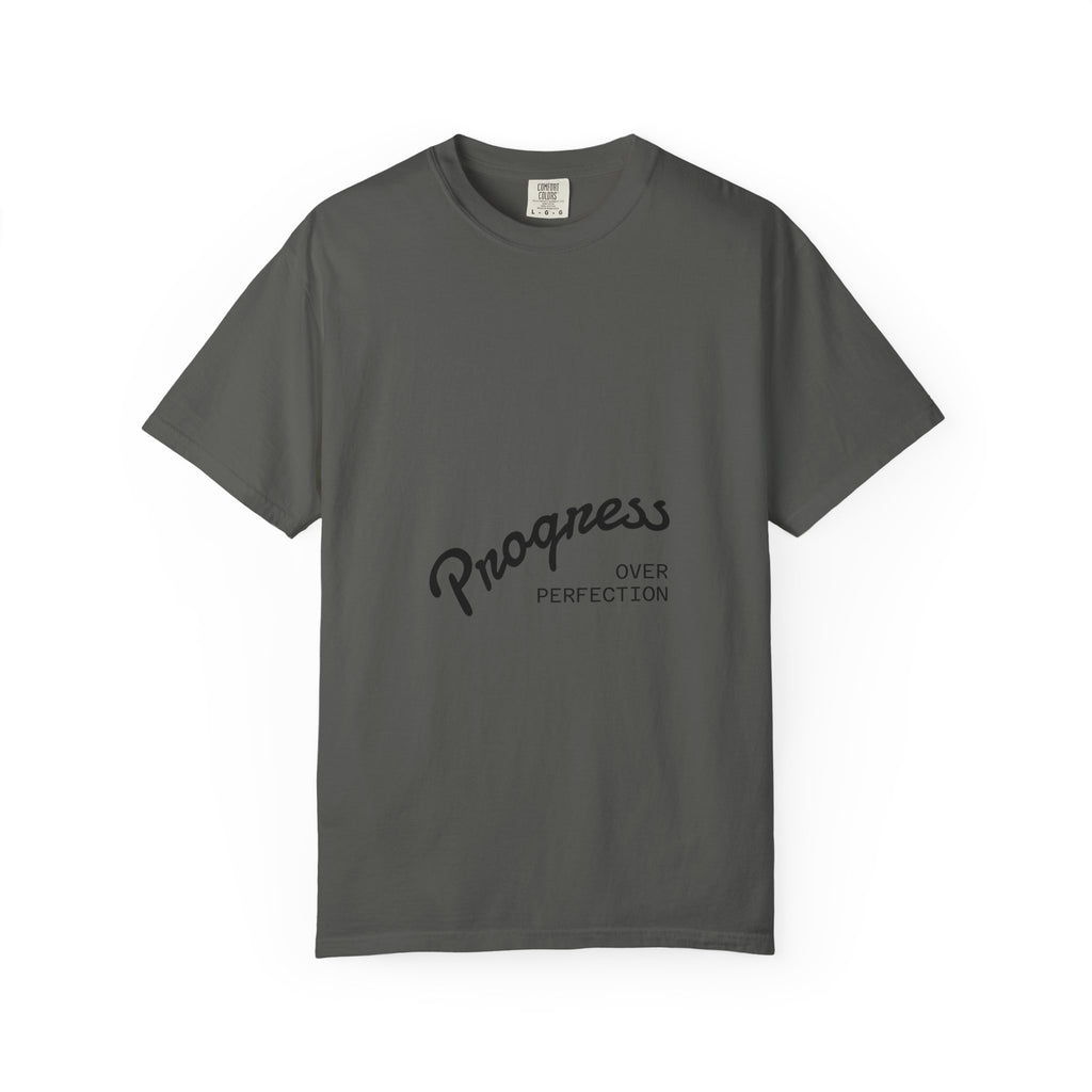 T-Shirt — "Progress Over Perfection" / "Sweet Dreams" Retro Graphic Tee