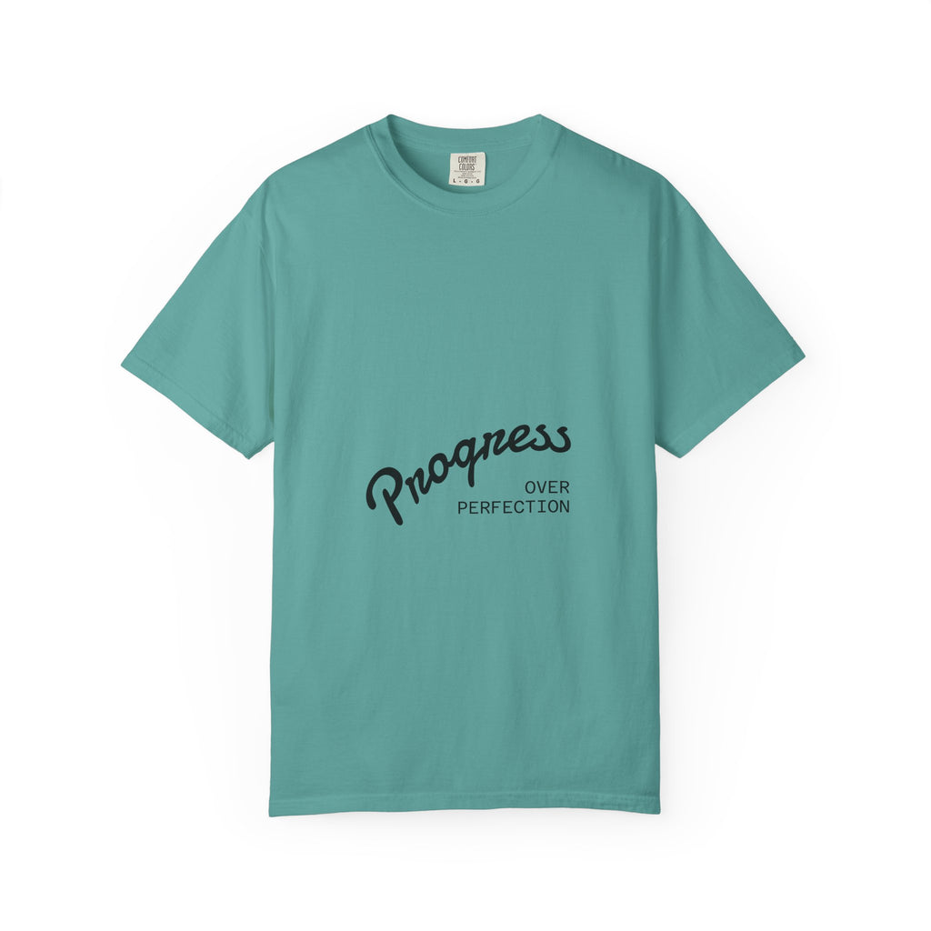 T-Shirt — "Progress Over Perfection" / "Sweet Dreams" Retro Graphic Tee